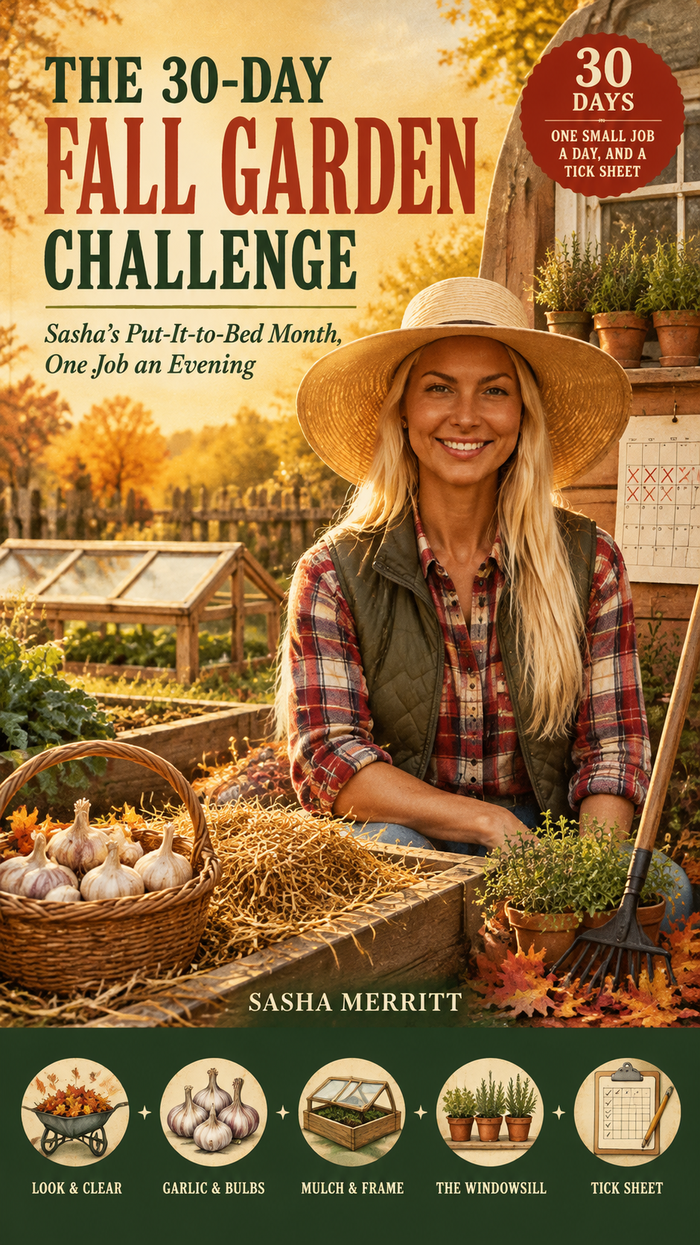 The 30-Day Fall Garden Challenge, cover